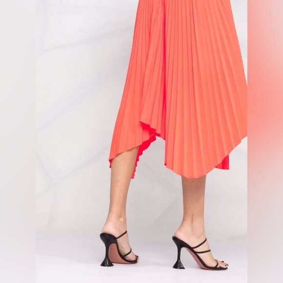 A.L.C one-shoulder plisse dress size 0 - Picture 16 of 16